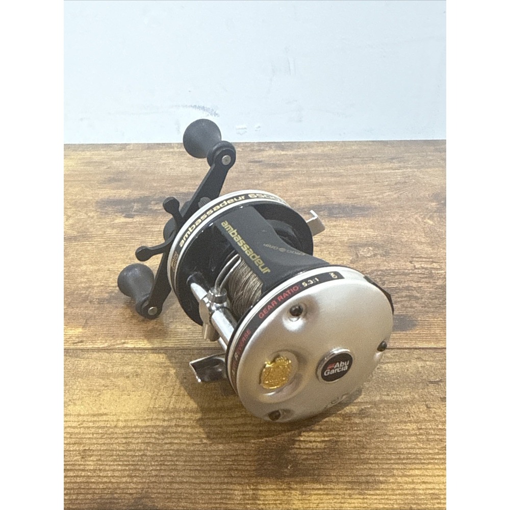 Abu Garcia Ambassadeur 6500 C3 Baitcasting Reel Made In Sweden 5.3:1 Ratio